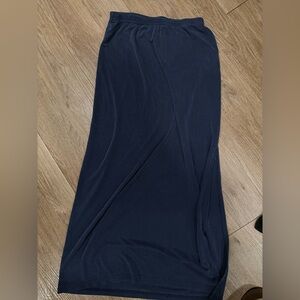 NWOT Brandy Melville Dark Blue Maxi Skirt